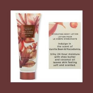 ❤️ NEW ❤️  VICTORIA SECRET VANILLA BEAN AND MACADAMIA BODY CARE